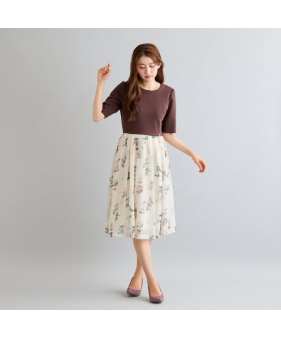 ローズティアラ RoseTiara フラワードッキングワンピース