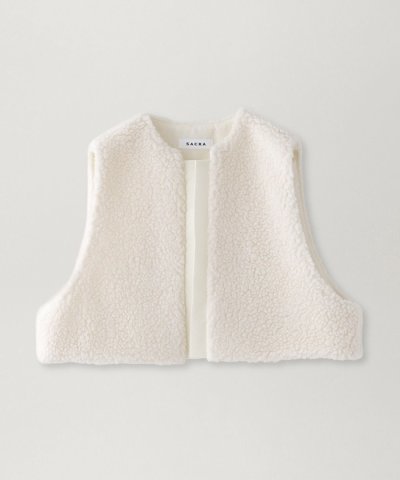 【SACRA】フェイクボアジレ《WEB＆EPOCA THE SHOP店舗限定》