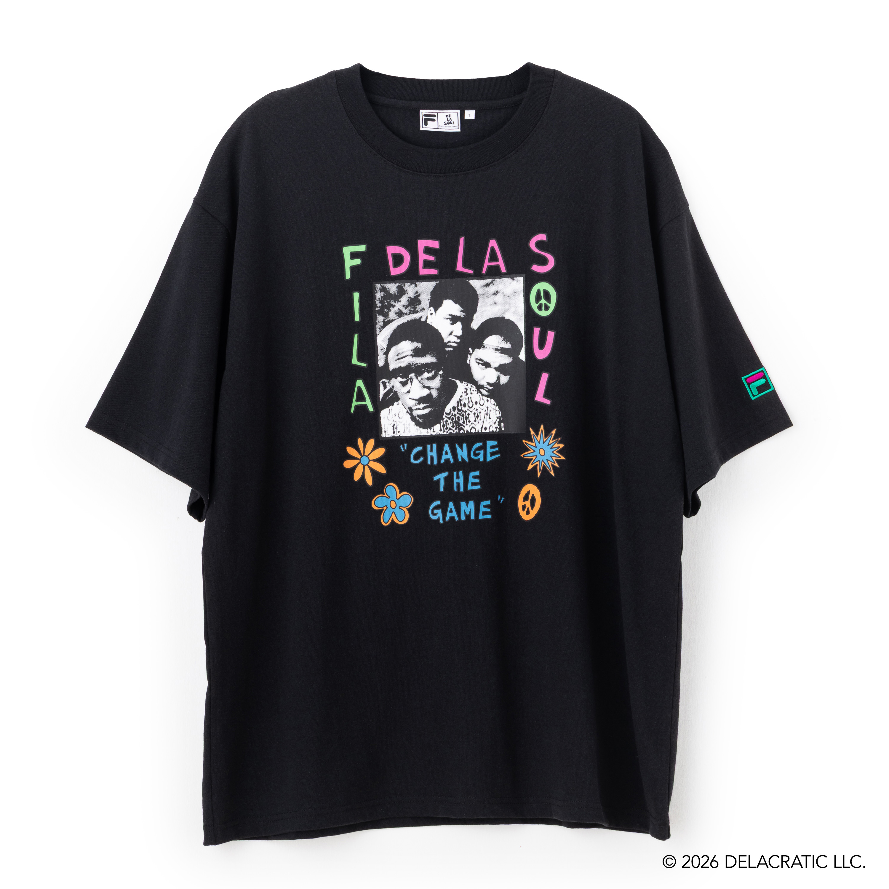 00s DE LA SOUL フォトT Tシャツ　デラソウル　vintage DE LA SOUL×FILA PHOTO TEE / デラソウル×フィラ フォ(508841836