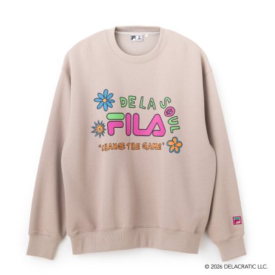 DE LA SOUL×FILA SWEAT SHIRT / デラソウル×フィラ