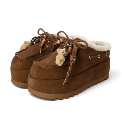 スティーブ マデン STEVE MADDEN 厚底モカシンシューズ