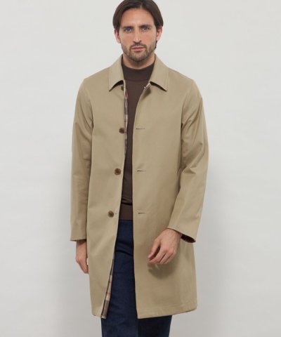 【DUNFORD　REVERSIBLE】リバーシブルステンカラーコート