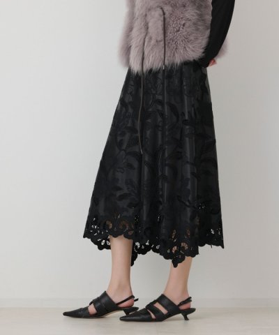 【イベント店舗・ONLINE STORE先行アイテム】カットワークスカート