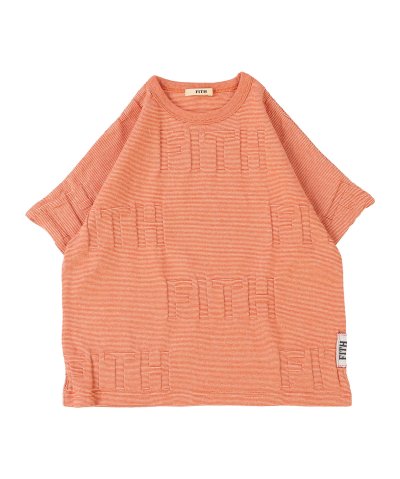 フィス FITH FITH Logo Jacquard Tee