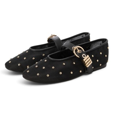 スティーブ マデン STEVE MADDEN スタッズシアーパンプス