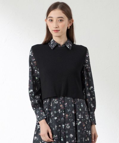 【265日ニット】ミニベスト