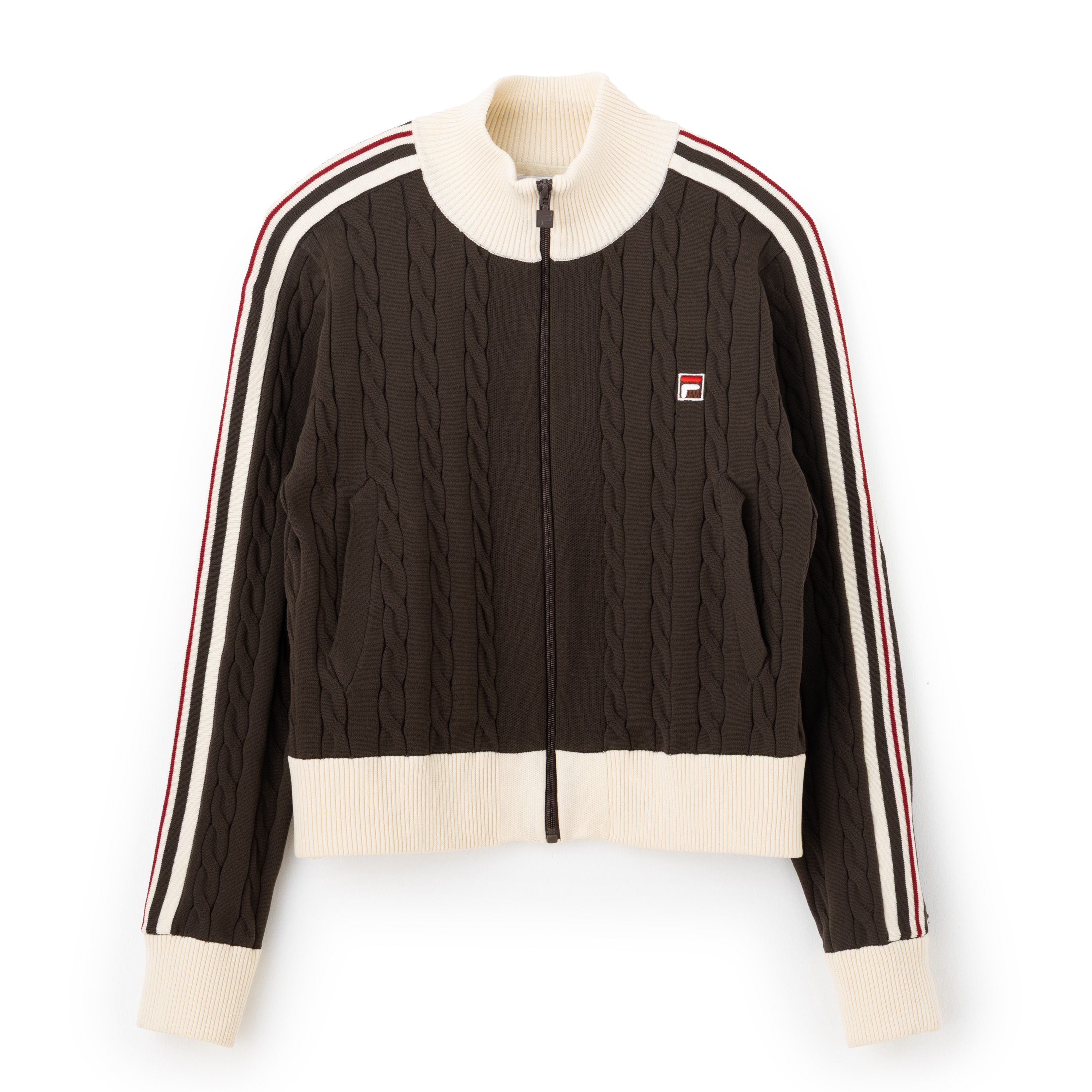 フィラ FILA CABLE KNIT TRACK TOP / ケーブルニット (508847848