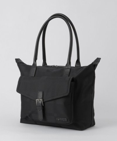 シャドークレストブリッジチェックトートバッグ