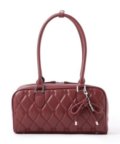 トゥー ビー シック TO BE CHIC リボンダイヤキルト ボストンバッグ