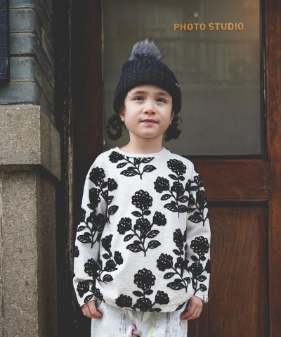 フィス FITH Floral Velore Jacquard Pullover