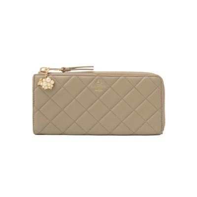 ランバン オン ブルー LANVIN en Bleu エミリー Lファスナー長財