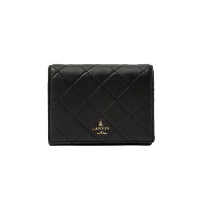ランバン オン ブルー LANVIN en Bleu エミリー 二つ折り中Lファ