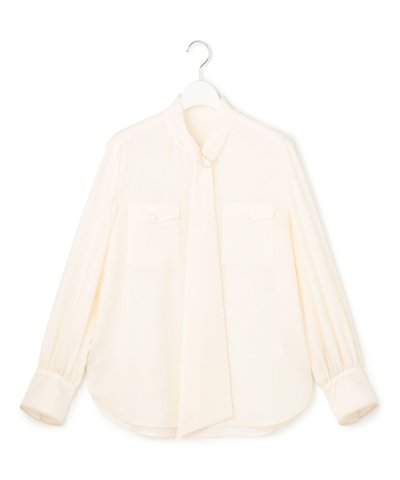 【WEB＆一部店舗限定】ClaireGeorgette ボウタイブラウス