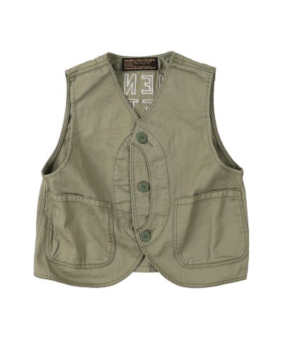 デニムダンガリー DENIM DUNGAREE Twill Star Vest(