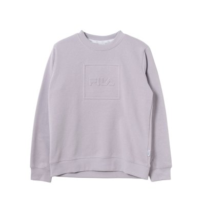 フィラ FILA EMBOSS LOGO SWEAT SHIRT / エンボスロ