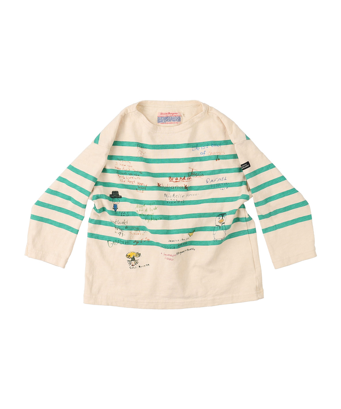 デニムダンガリー DENIM DUNGAREE Striped Scribble(508853040)｜阪急