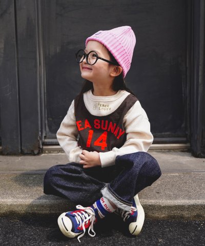 デニムダンガリー DENIM DUNGAREE Tanktop Layered
