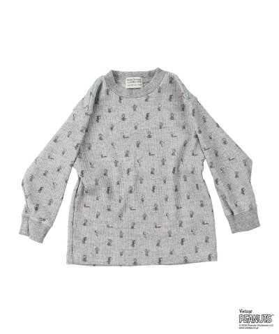 デニムダンガリー DENIM DUNGAREE Waffle SNOOPY Te