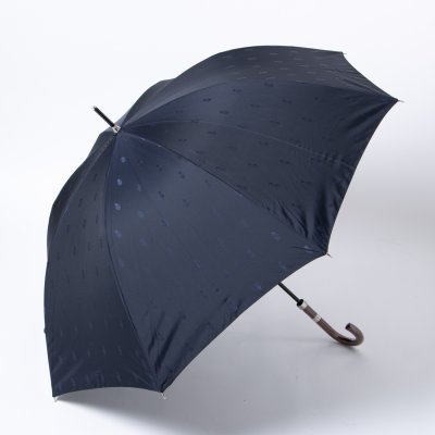 【日本製】雨傘 長傘 ポロベア ジャカード