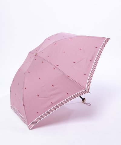 折りたたみ傘 千鳥格子×POLO PONY ロゴ 雨傘 レディース