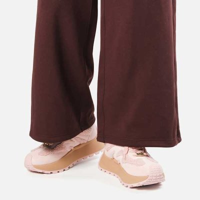 スティーブ マデン STEVE MADDEN スエードファー厚底スニーカー