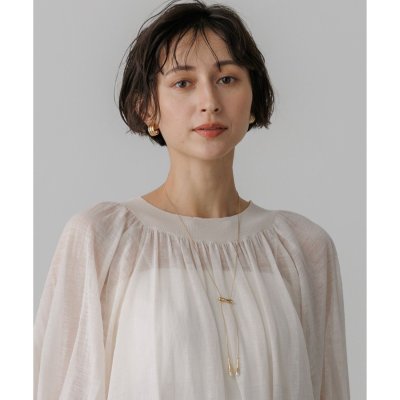 23区 メタルドロップ ラリエット ネックレス