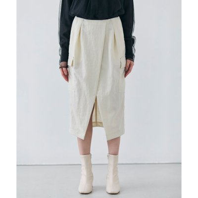 BEIGE， 【洗える】ACANTHUS / カーゴディティールコクーンタックス