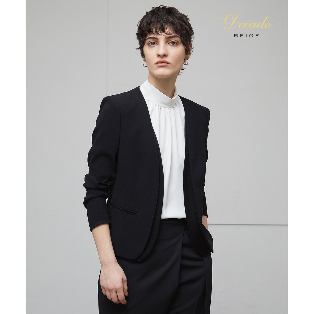 BEIGE， CINDY / ダブルカラージャケット(508873881)｜阪急百貨店公式