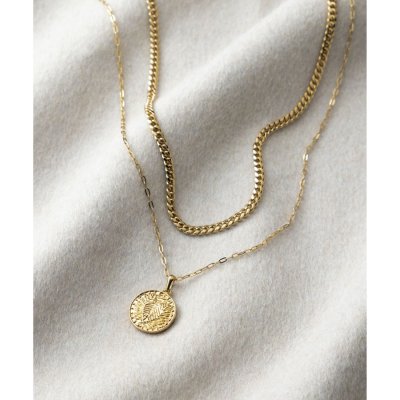 23区 【CLASSY.1月号掲載】2WAYチェーンコイン ネックレス