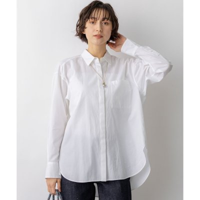 23区（大きいサイズ） CANCLINI シャーティング ルーズフィットシャツ
