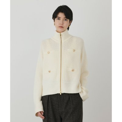GRACE CONTINENTAL ドライバーズニットカーディガン