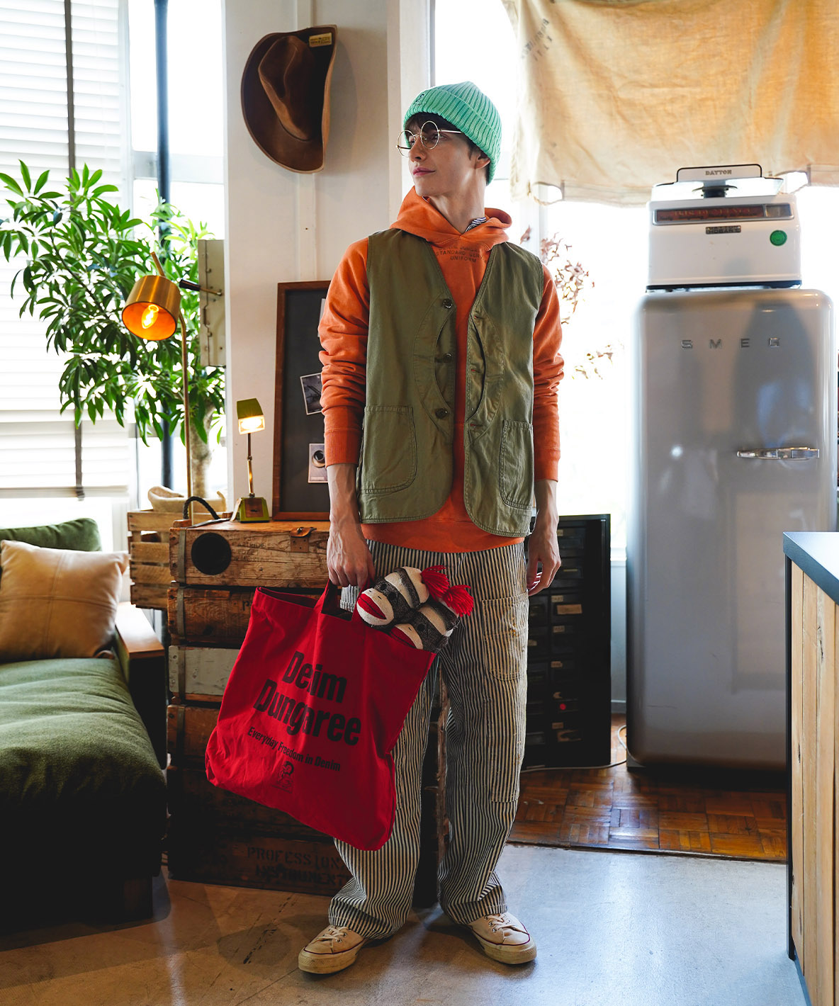 デニムダンガリー DENIM DUNGAREE Hickory Suspende(508919506)｜阪急