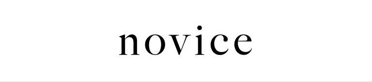 novice tokyo(ノーヴィストーキョー)