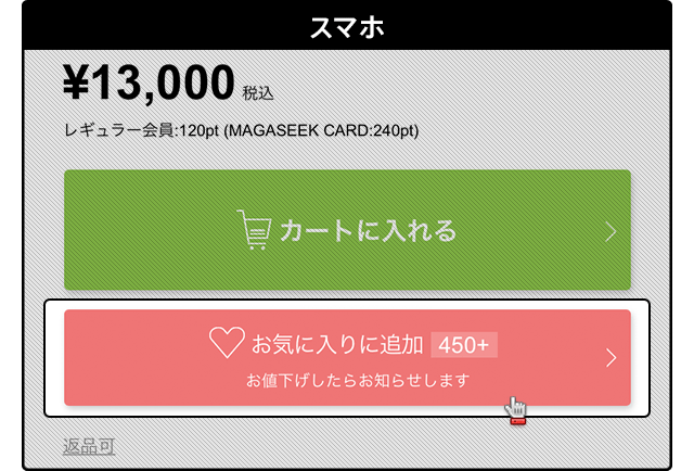 お気に入り登録方法