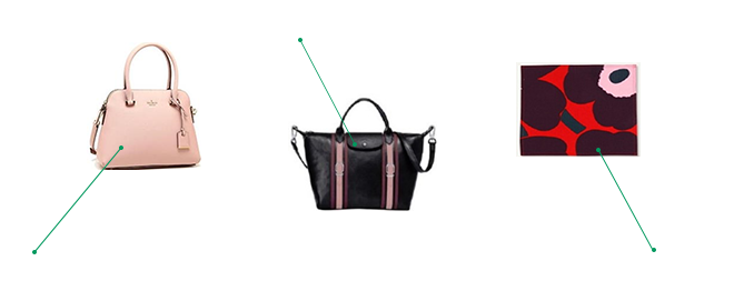 kate spade new york, LONGCHAMP, marimekko
